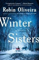 Winter Sisters book cover; old-fashioned sleigh on a snowy road in a wintry city