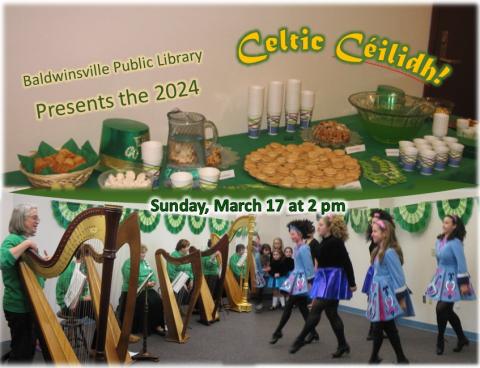 Celtic Ceilidh: food, harps and Irish dancers