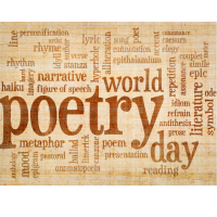 Poetry Month Writing Class starts April 14 from 10AM to 12PM and runs for 6 weeks.