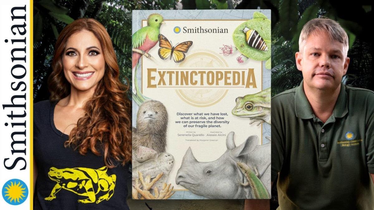 Extinctopedia with Smithsonian Scientists on June 4 at 2PM