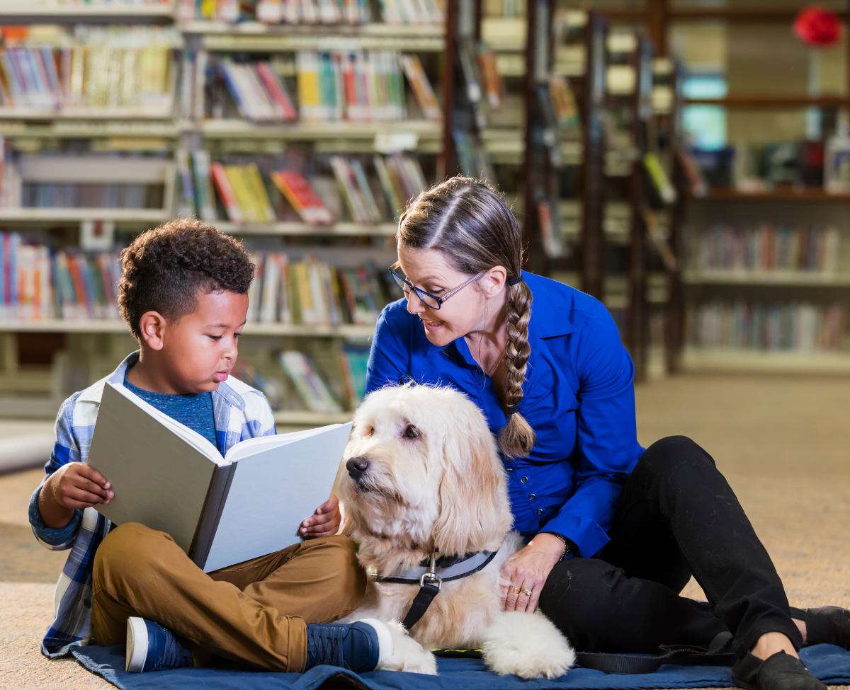 Read with Addie the Dog